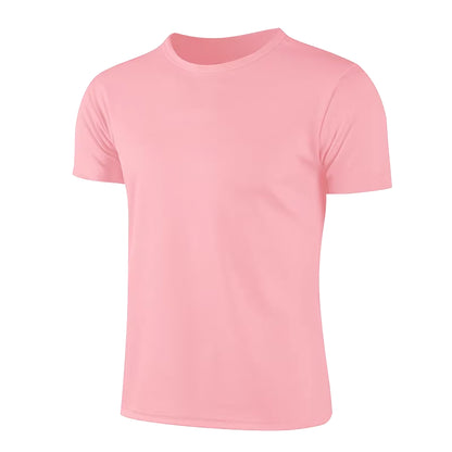 Men Women Quick Dry Short Sleeve Sport T Shirt Gym Jerseys Fitness Shirt Trainer Running T-Shirt Teenager Breathable Sportswears