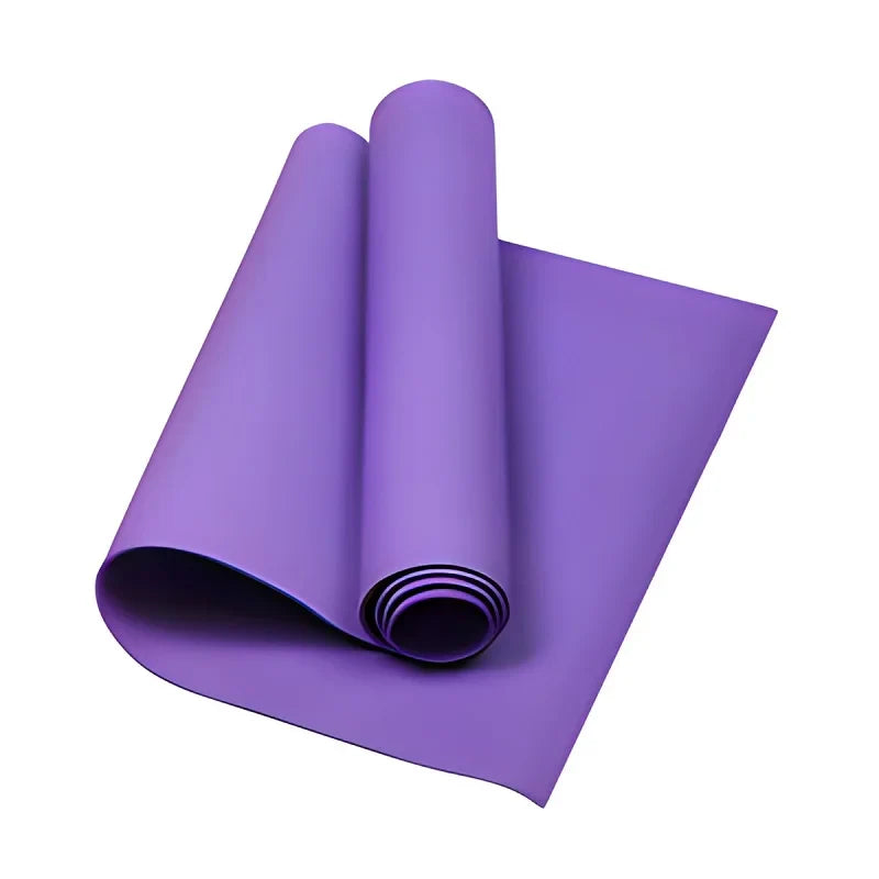 Yoga Mat Thick 1/5" Thick Non Slip Anti-Tear High Density Exercise Mat with Carrying Strap Large Yoga Mat for Floor, Gym, Fitness, Pilates, Stretching, Home Yoga, Workouts